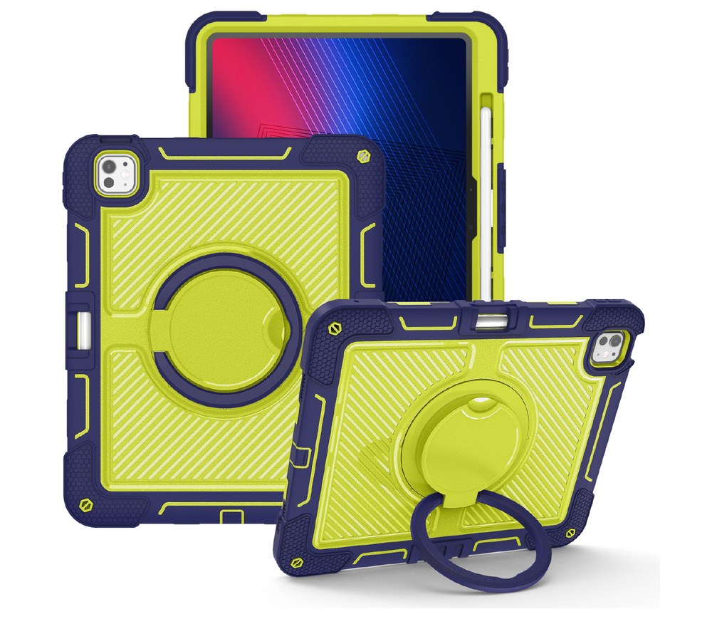 TJZB2 rugged tablet cases with 360-degree rotating handle and detachable shoulder strap in six colors